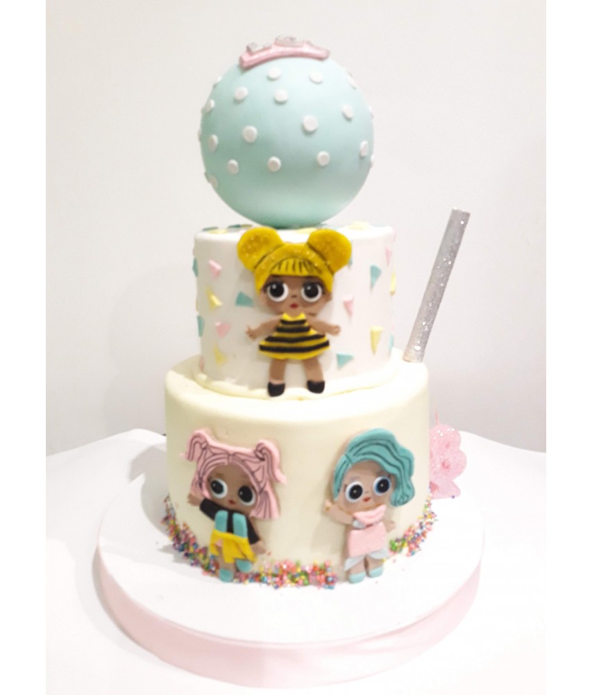 Tarta LOL 2 pisos