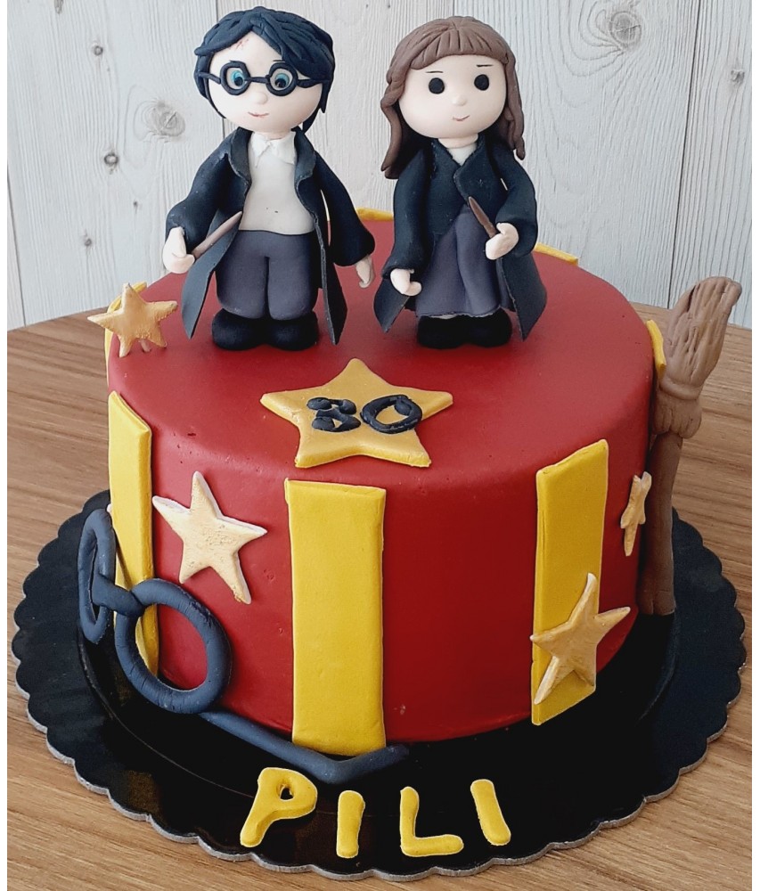 Temática Harry Potter (Cubierta fondant)